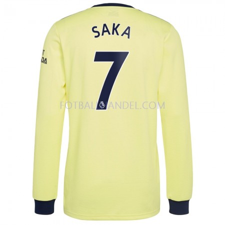 Herre Fotballdrakter Arsenal Bukayo Saka 7 Borte 2021-22 Langermet